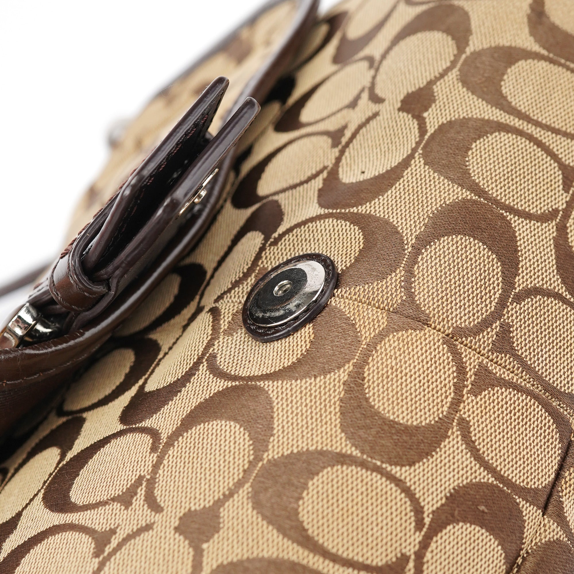 F17093 Beige Soho Shoulder Bag