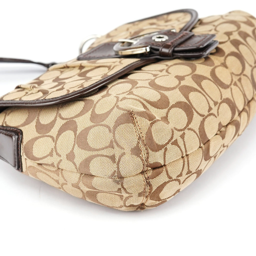 F17093 Beige Soho Shoulder Bag