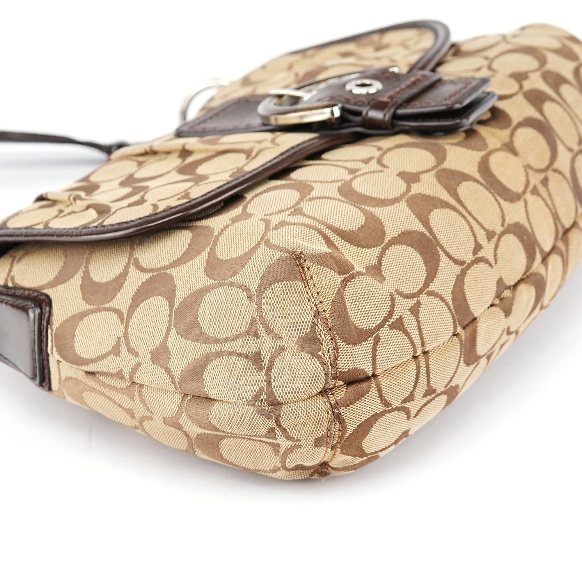 F17093 Beige Soho Shoulder Bag
