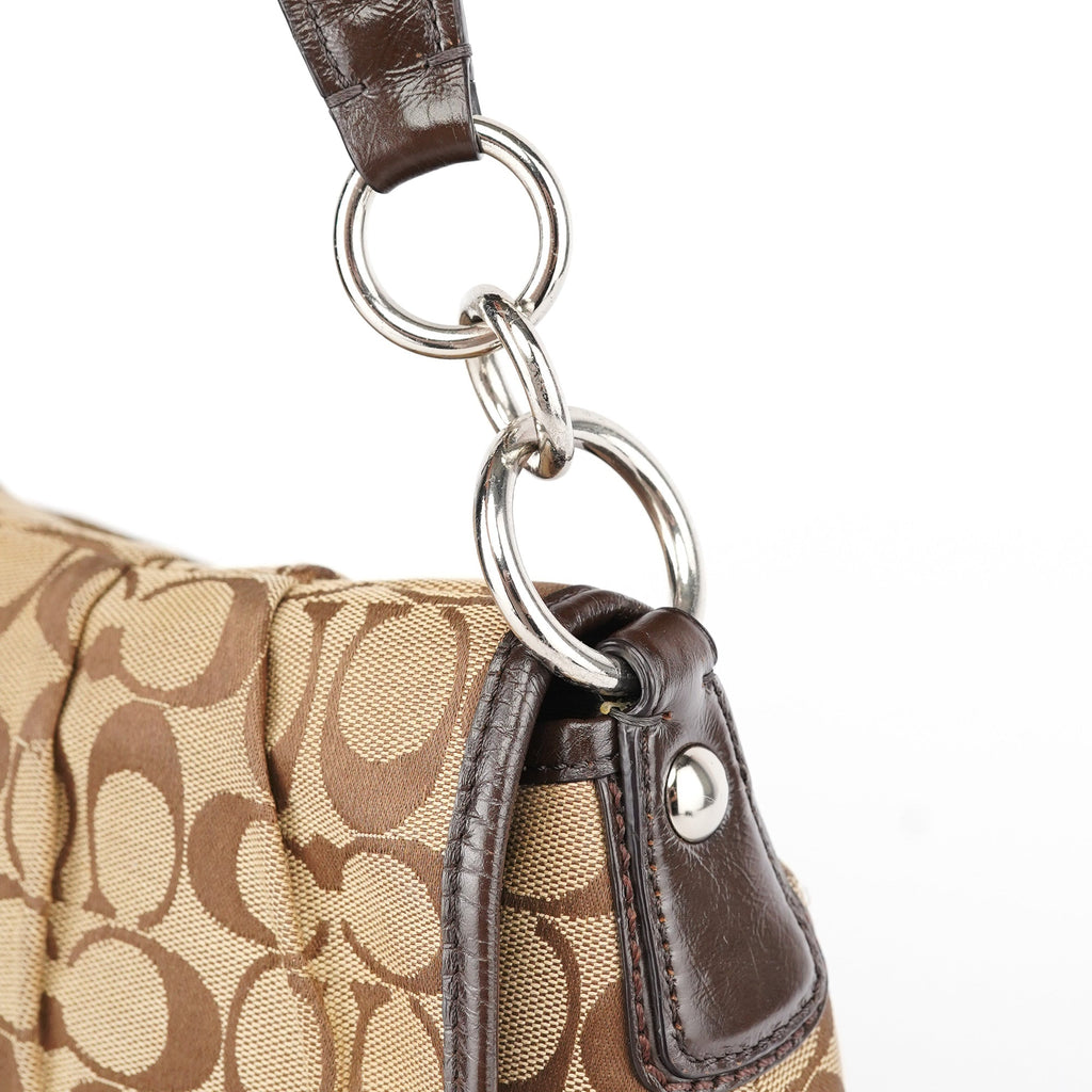 F17093 Beige Soho Shoulder Bag