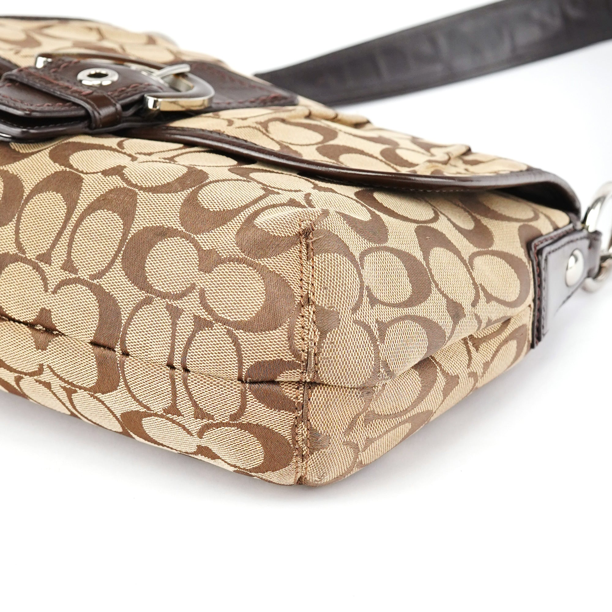 F17093 Beige Soho Shoulder Bag