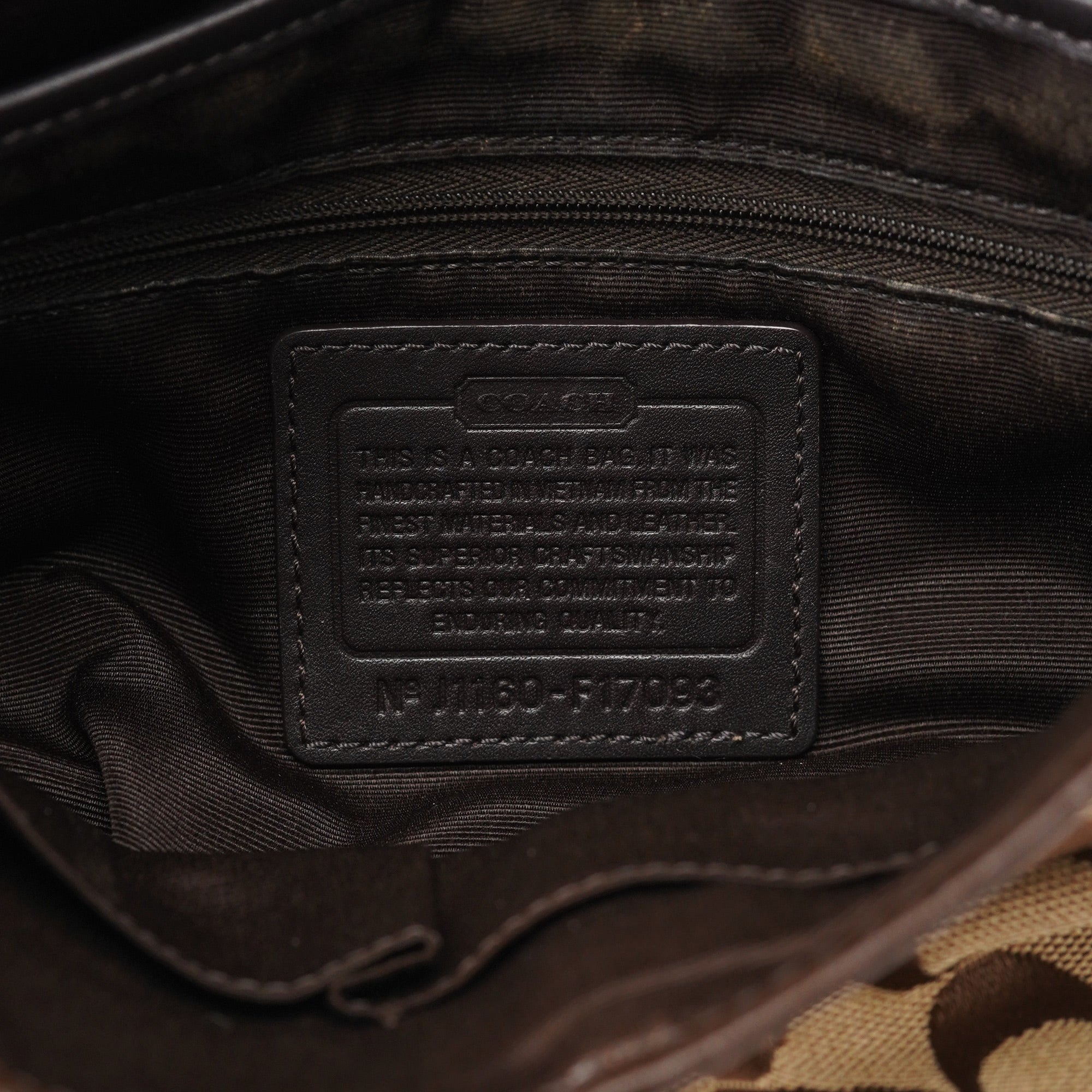F17093 Beige Soho Shoulder Bag