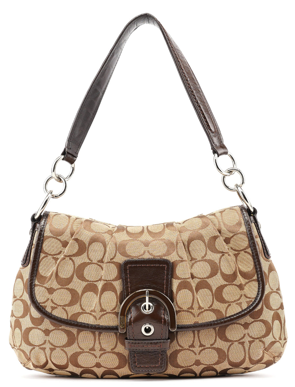 F17093 Beige Soho Shoulder Bag