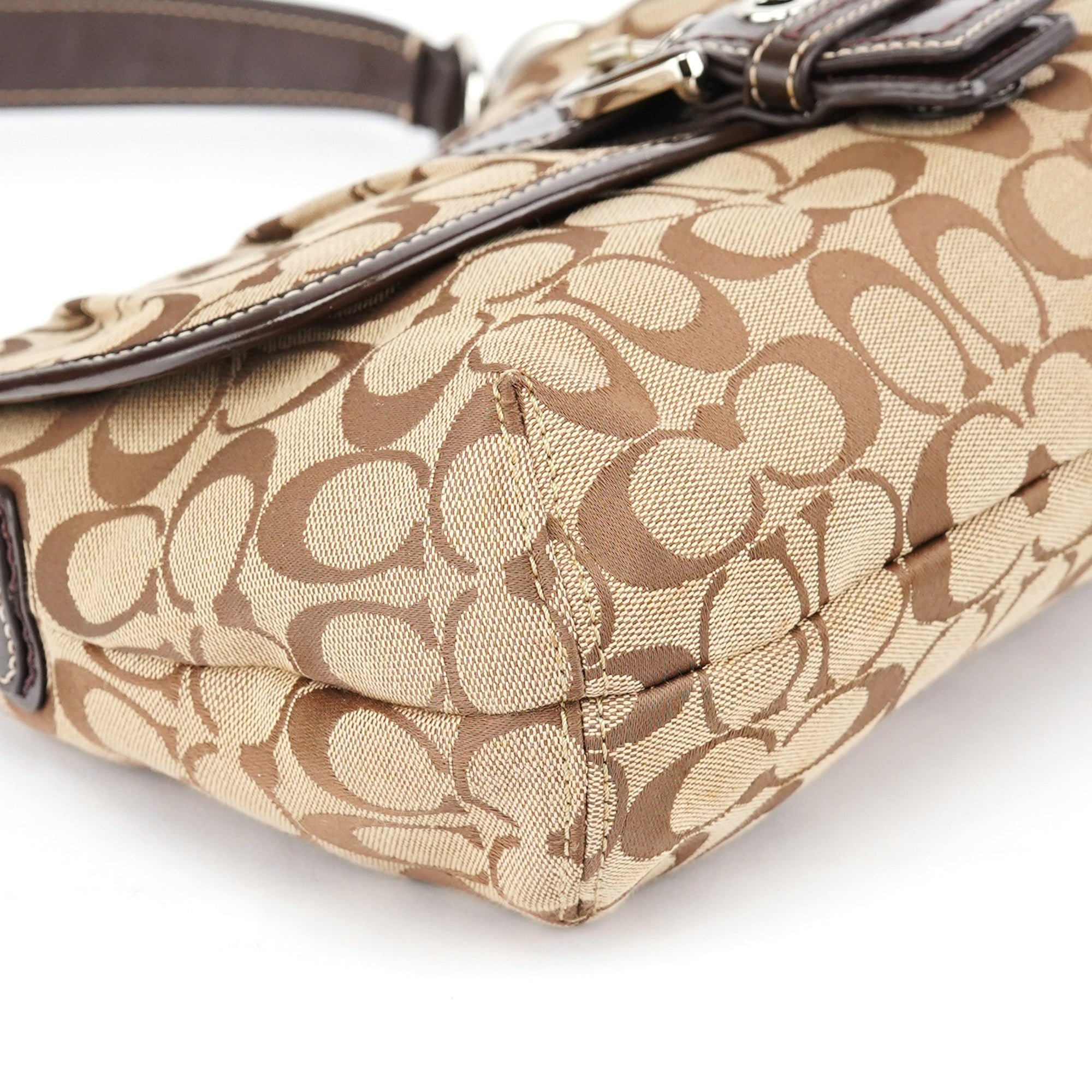 F17093 Beige Soho Shoulder Bag
