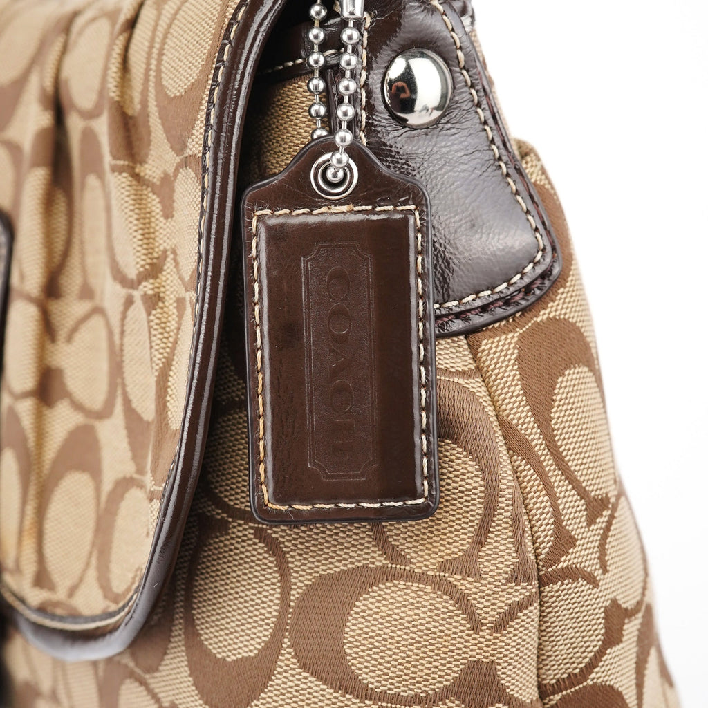 F17093 Beige Soho Shoulder Bag