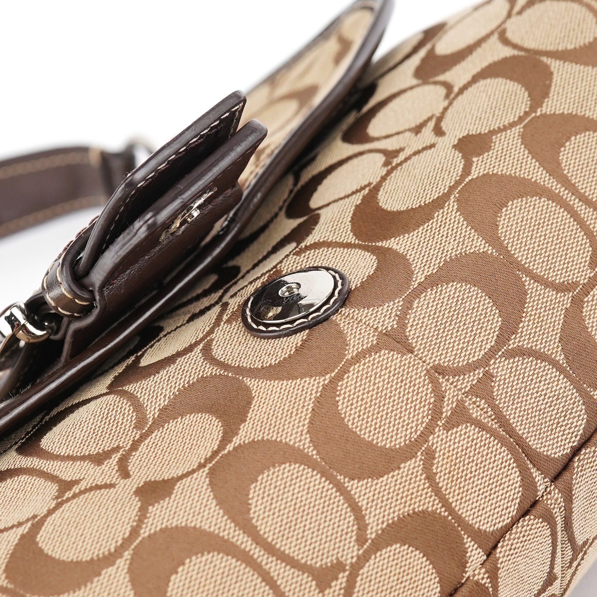 F17093 Beige Soho Shoulder Bag