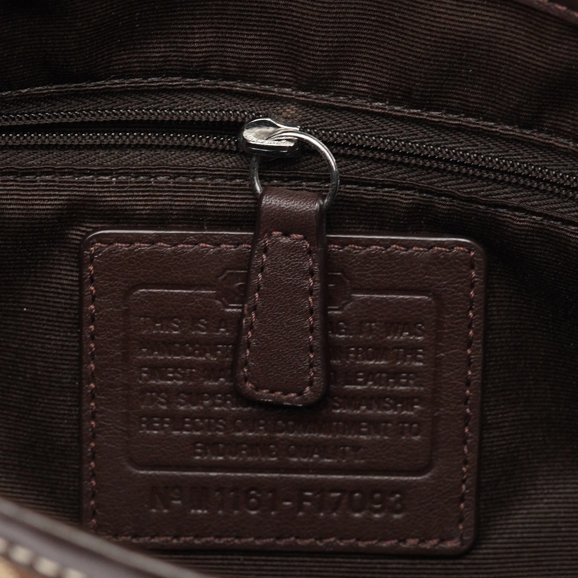 F17093 Beige Soho Shoulder Bag