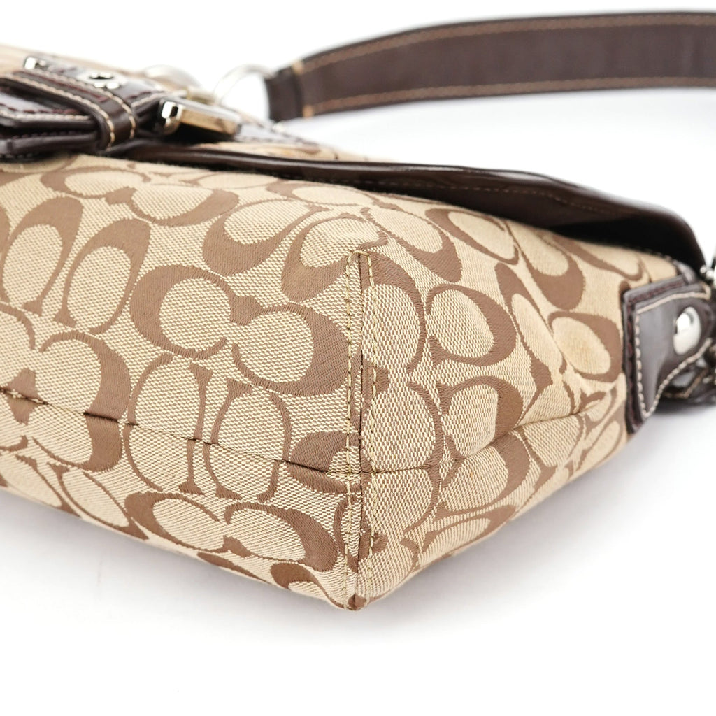 F17093 Beige Soho Shoulder Bag