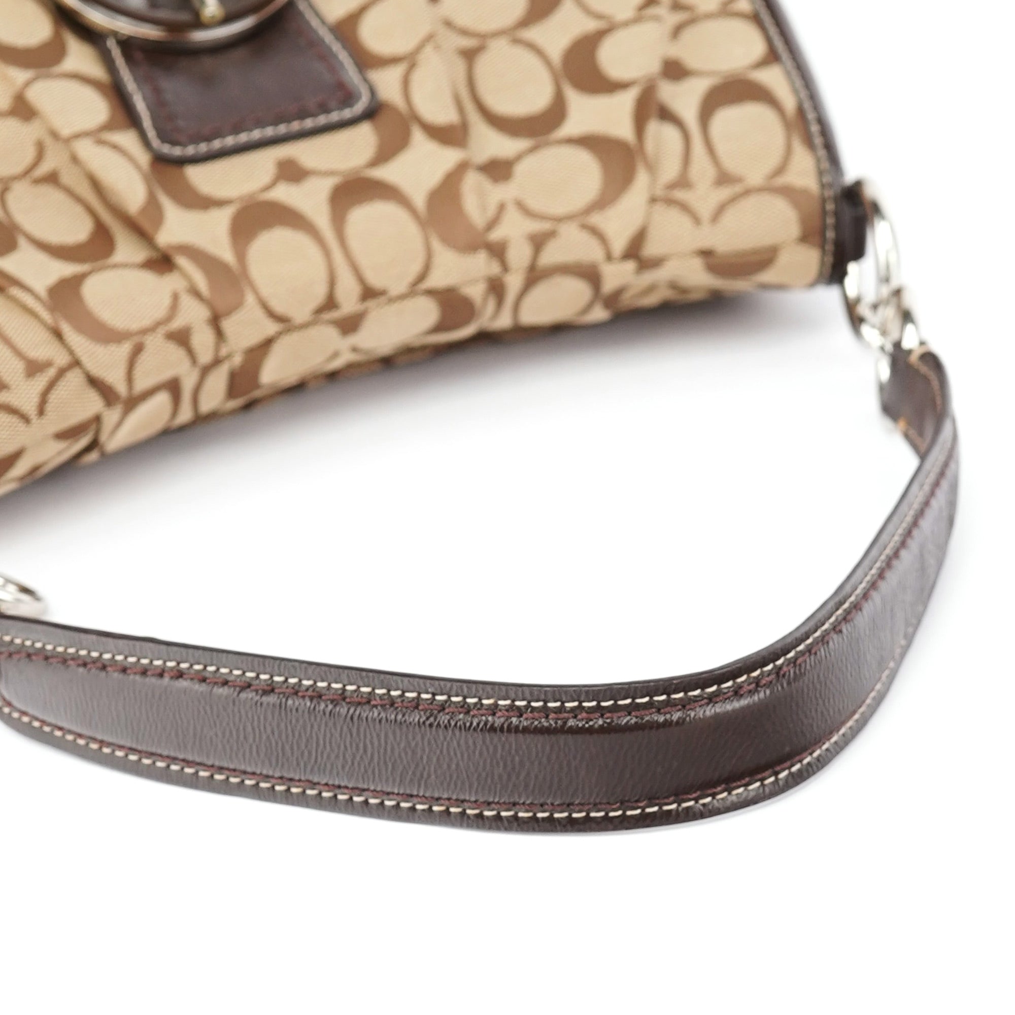 F17093 Beige Soho Shoulder Bag