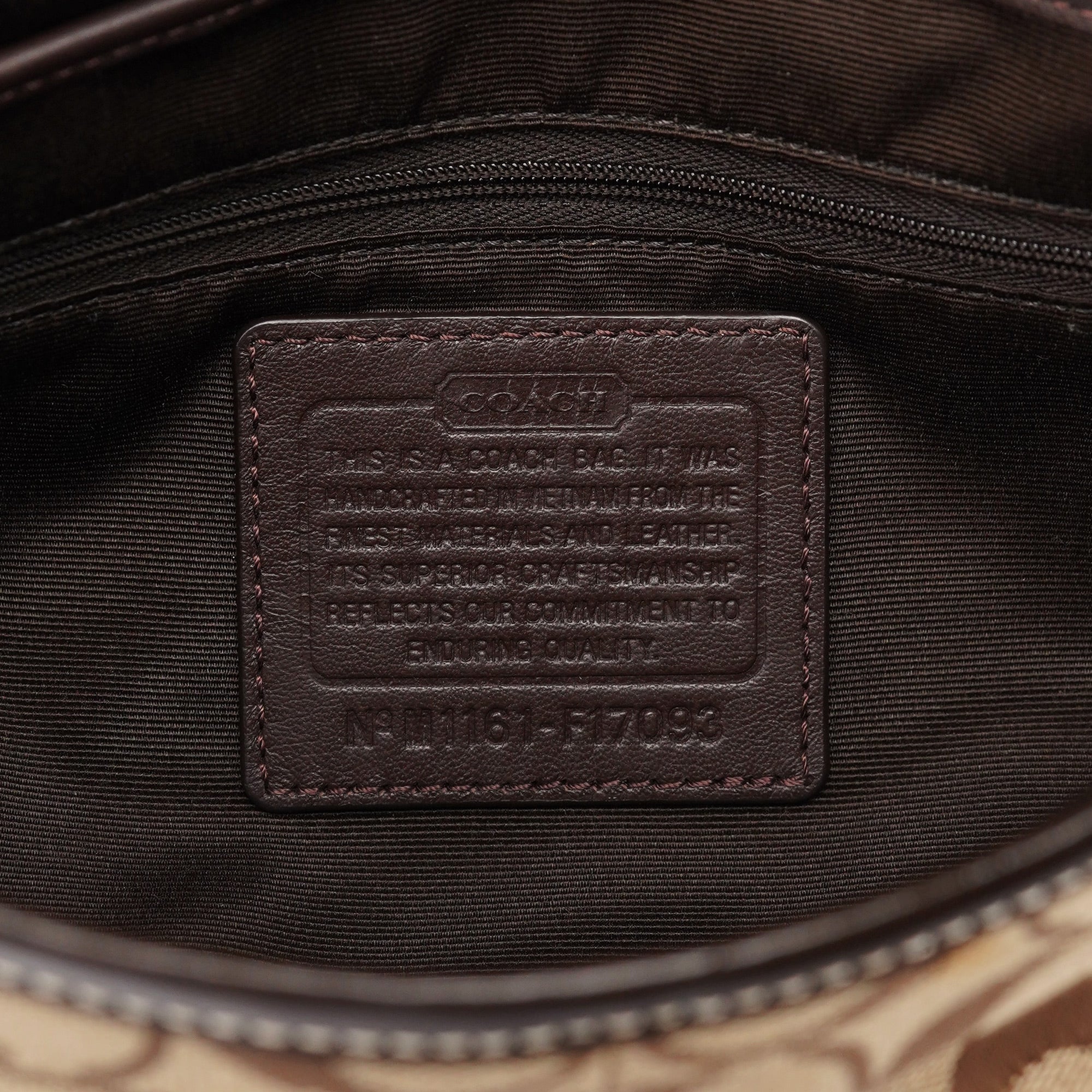 F17093 Beige Soho Shoulder Bag