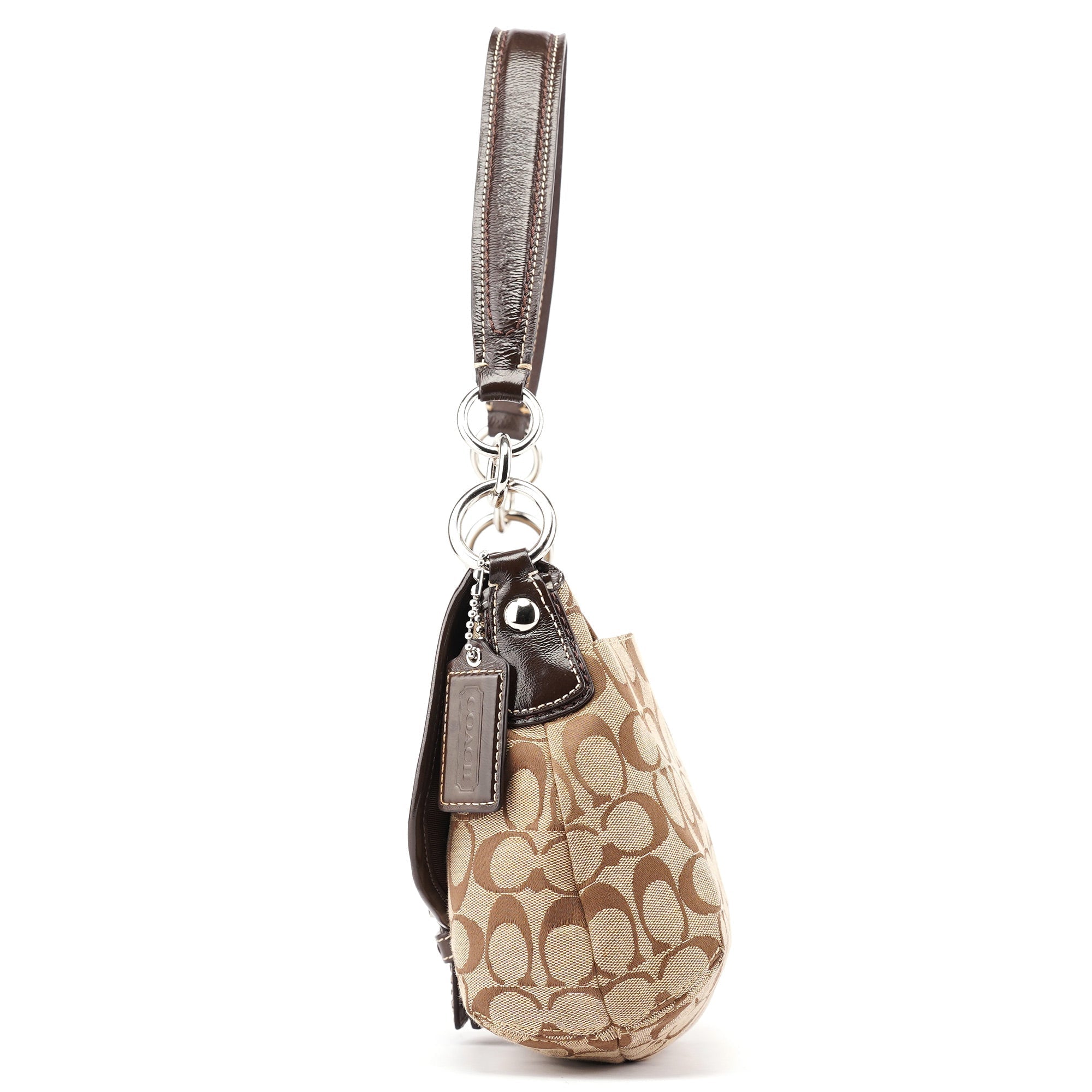 F17093 Beige Soho Shoulder Bag