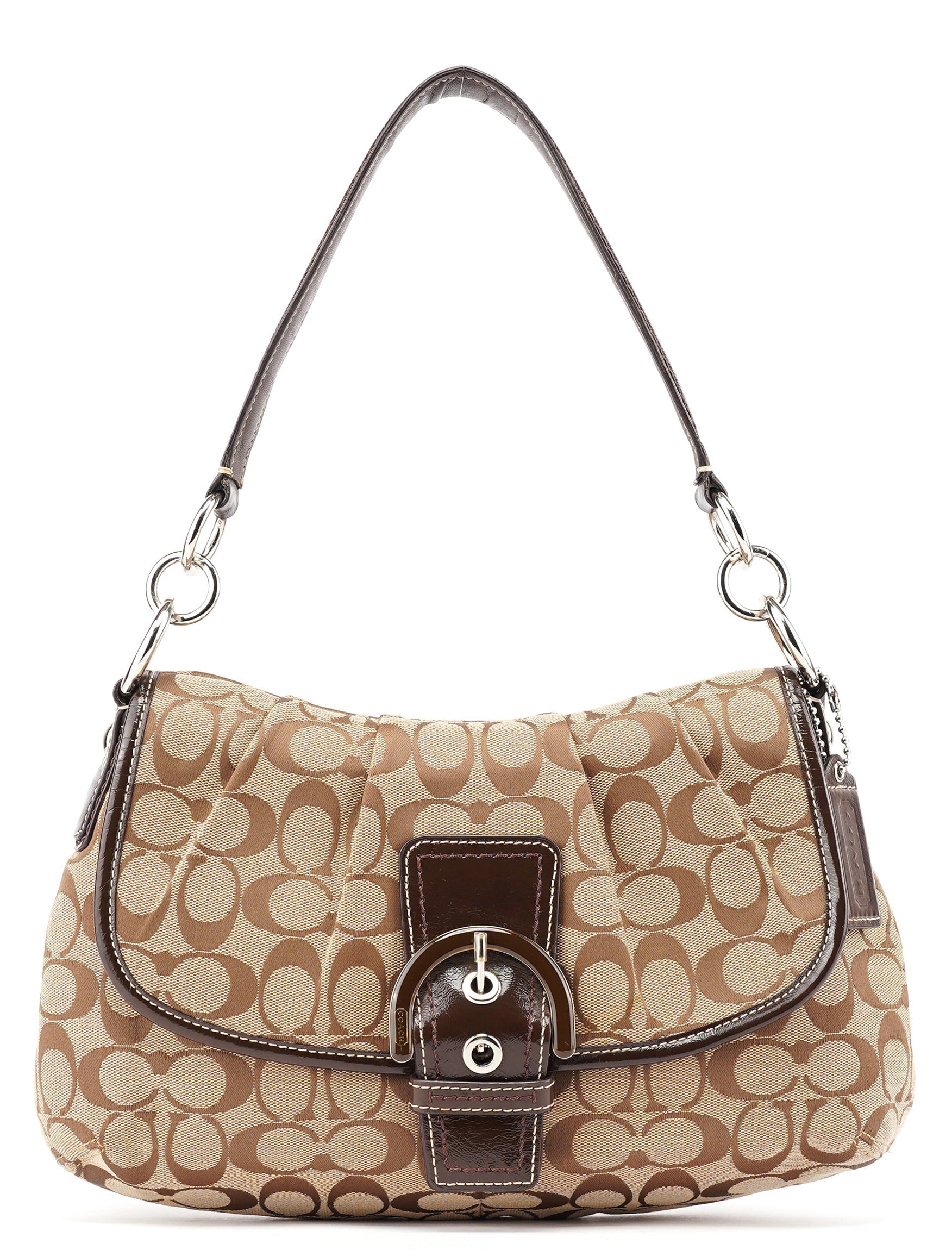 F17093 Beige Soho Shoulder Bag