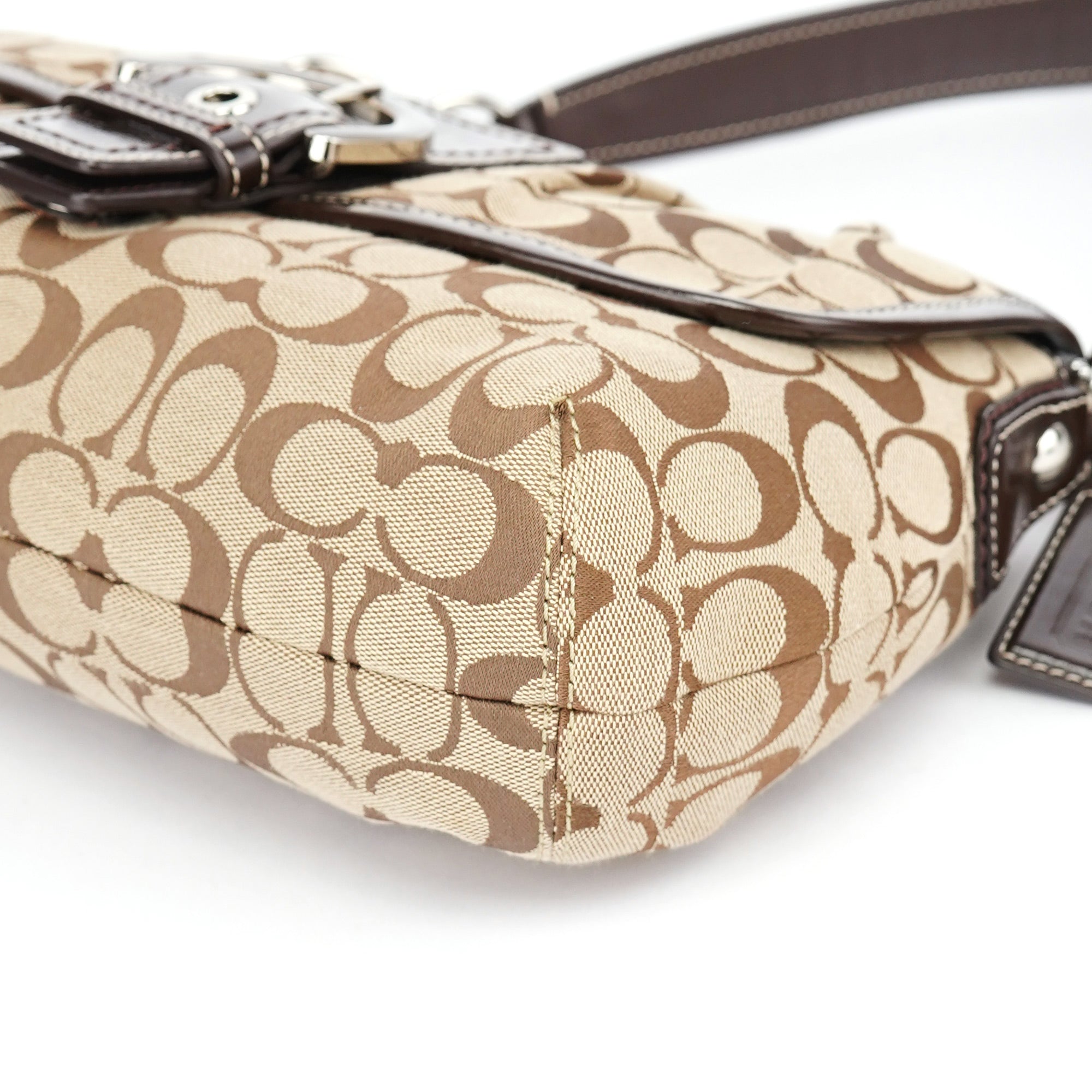 F17093 Beige Soho Shoulder Bag