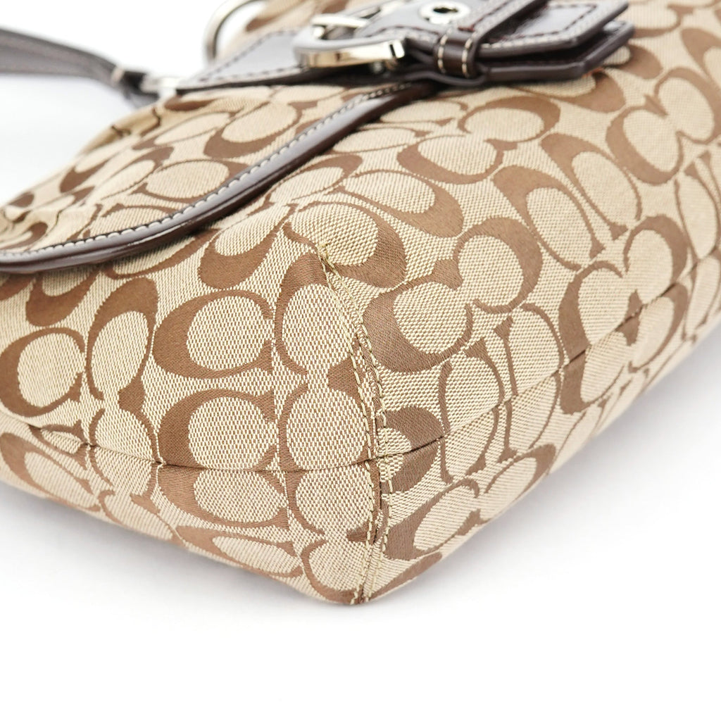 F17093 Beige Soho Shoulder Bag
