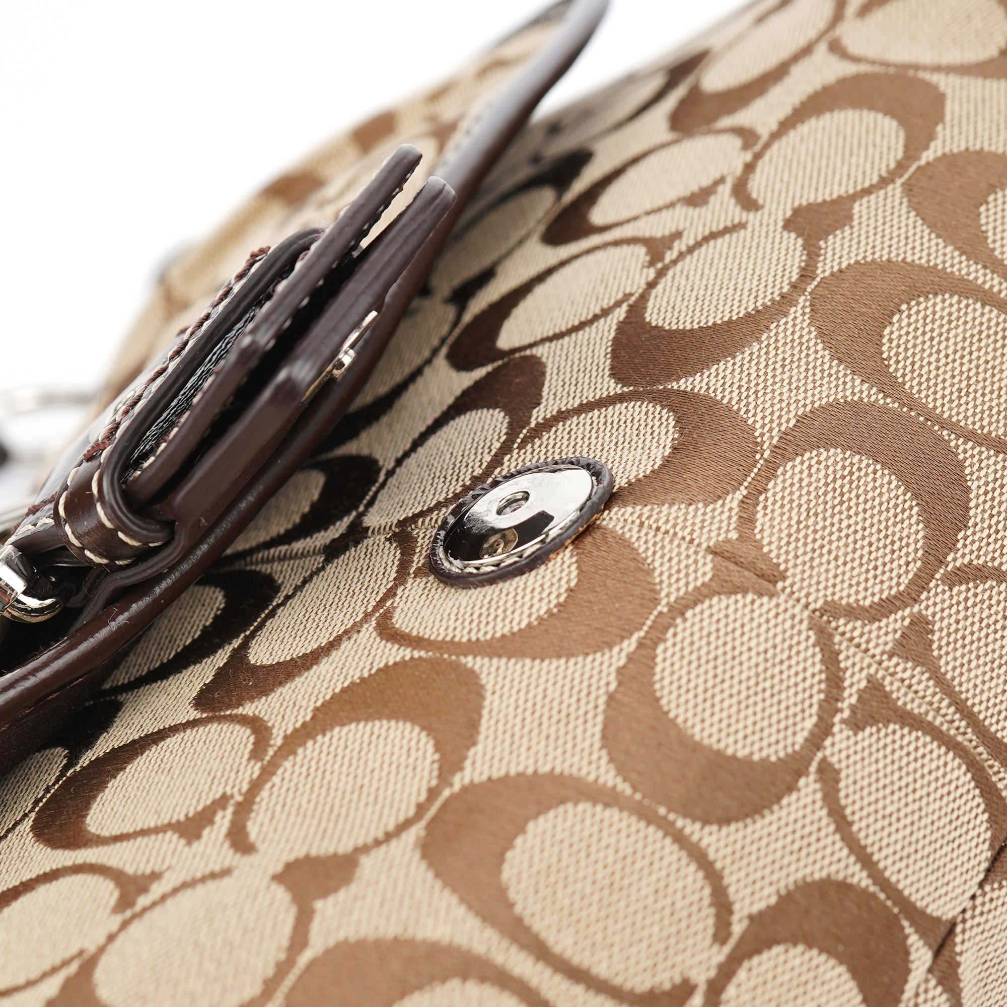 F17093 Beige Soho Shoulder Bag