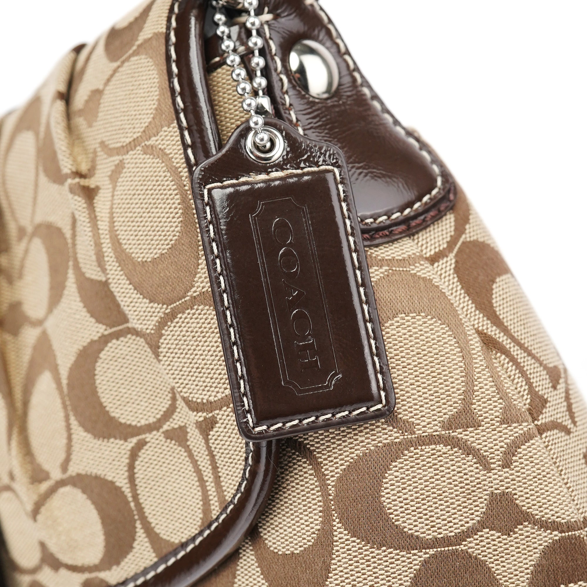 F17093 Beige Soho Shoulder Bag