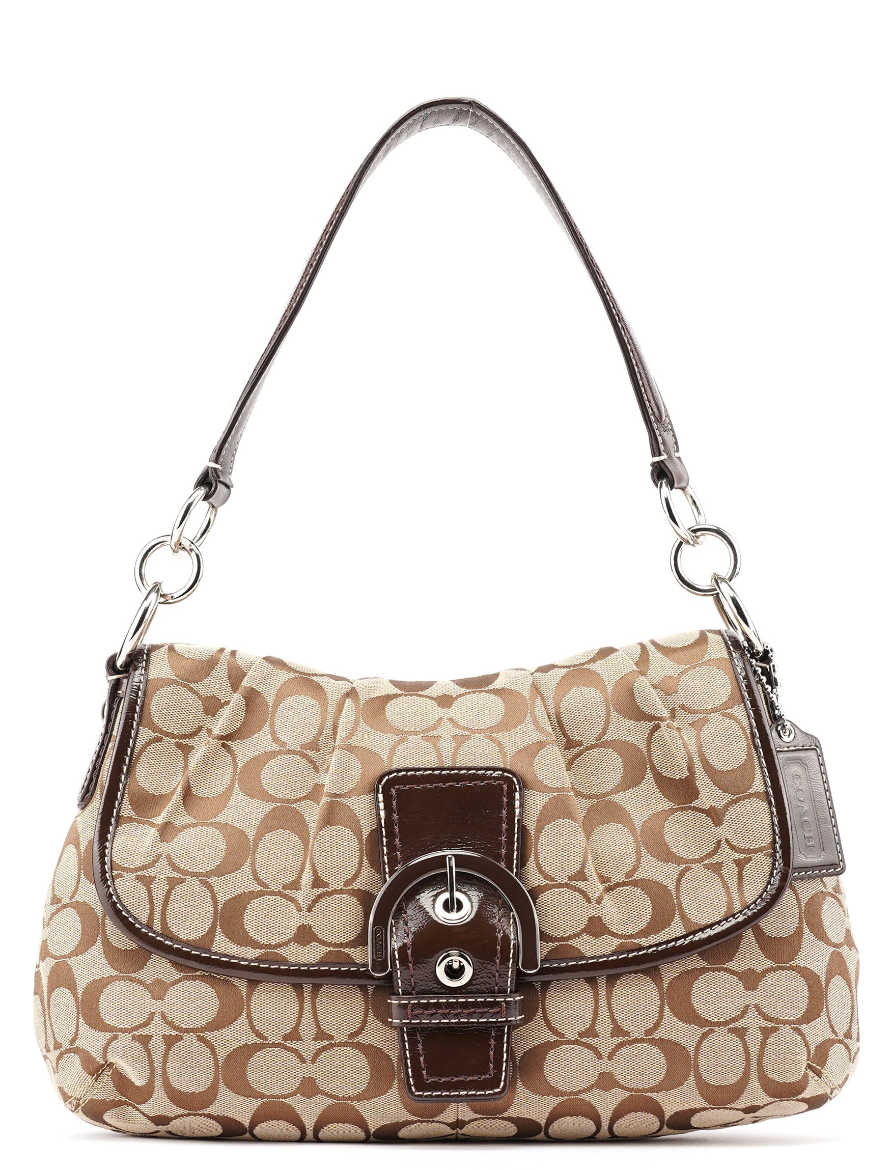 F17093 Beige Soho Shoulder Bag