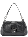 F17217 Black Leather Soho Shoulder Bag
