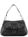 F17217 Black Leather Soho Shoulder Bag