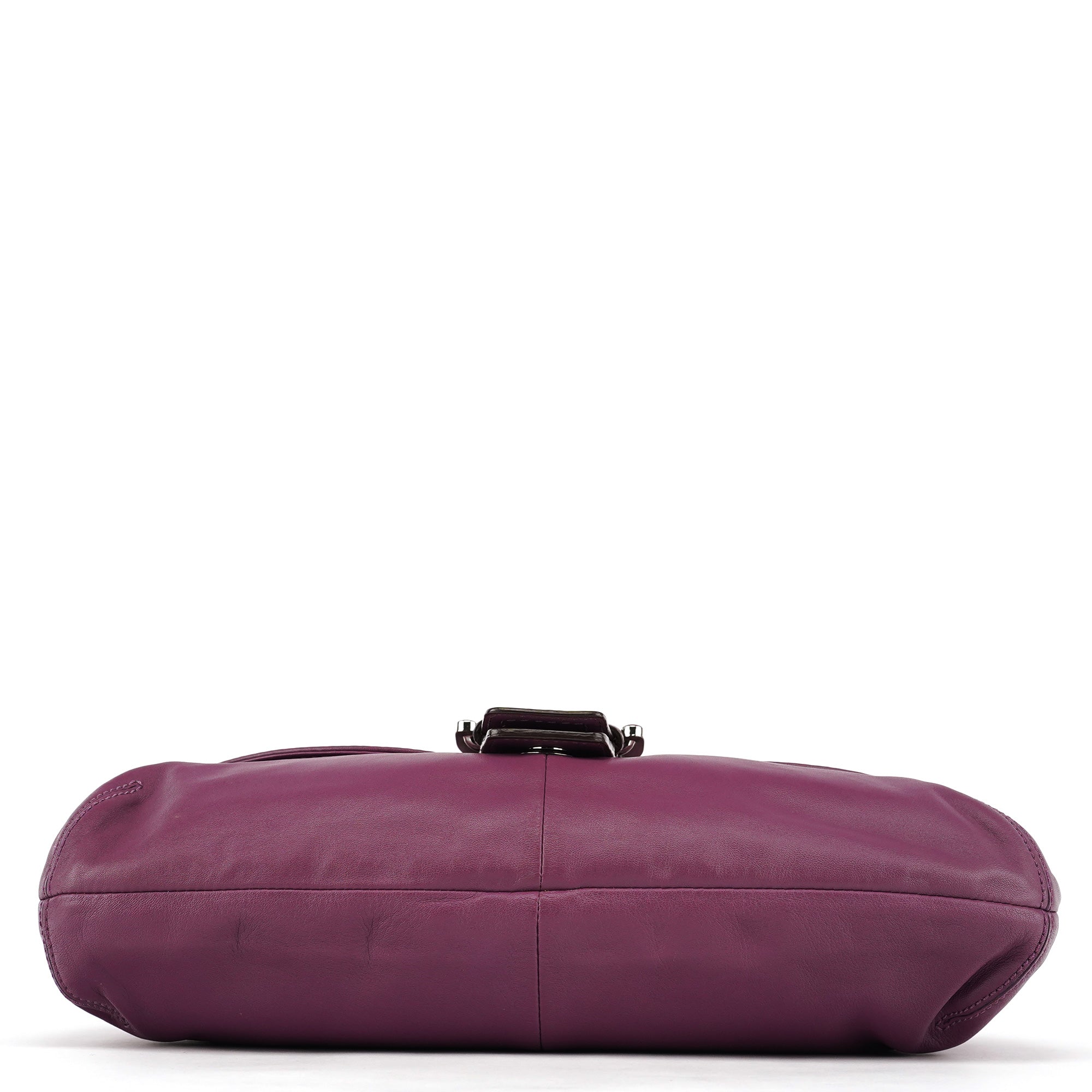 F17217 Purple Leather Soho Shoulder Bag