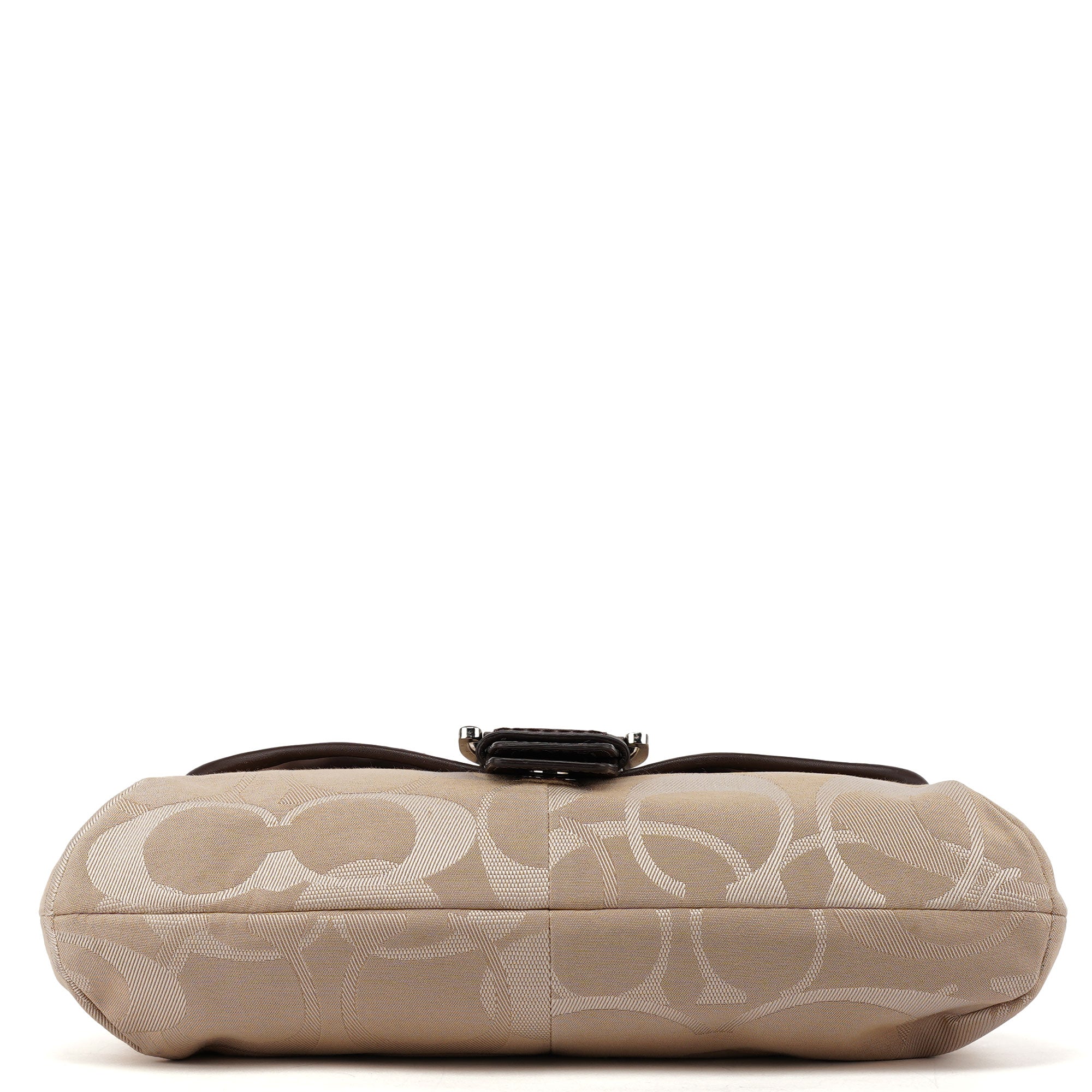 F17395 Beige Brown Soho Shoulder Bag