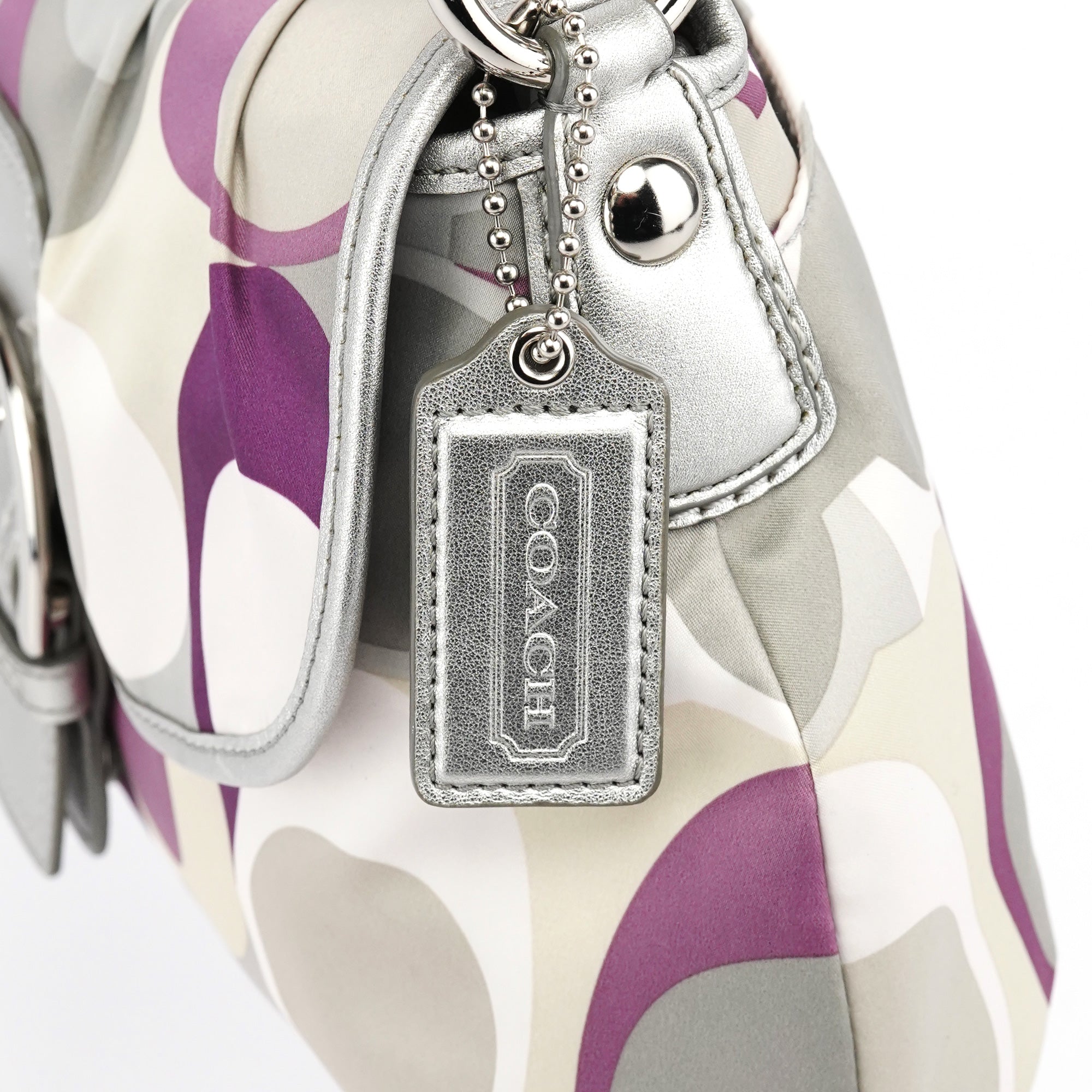 F17404 Multicolour Nylon Soho Shoulder Bag