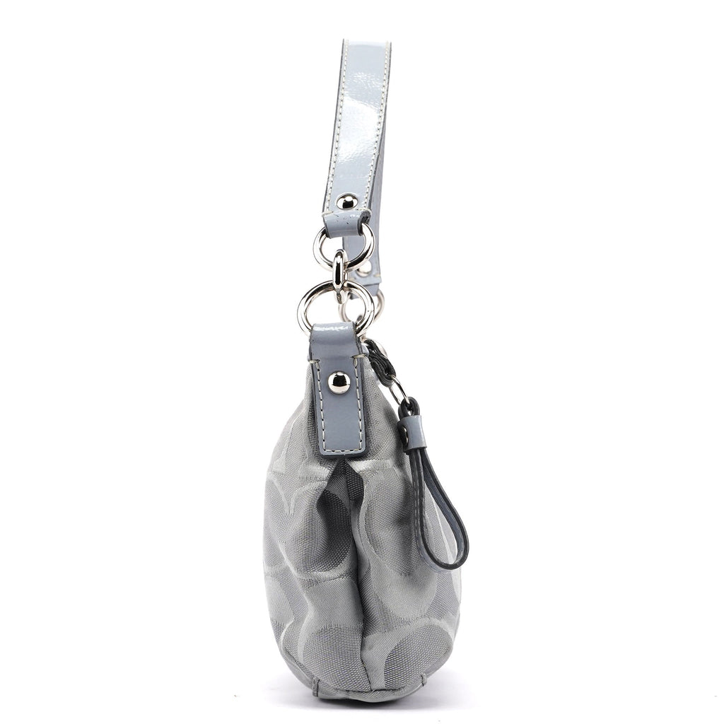F17439 Pale Blue Signature C 2-Way Bag