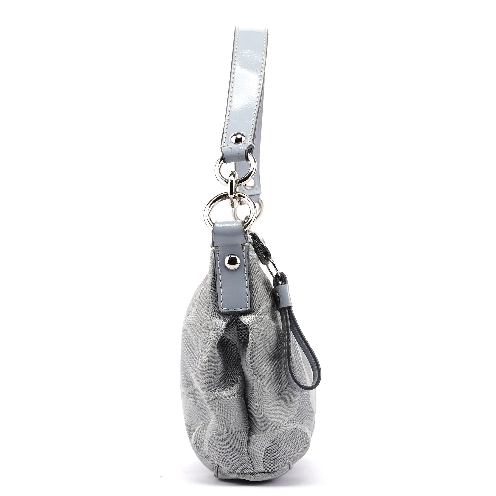F17439 Pale Blue Signature C 2-Way Bag