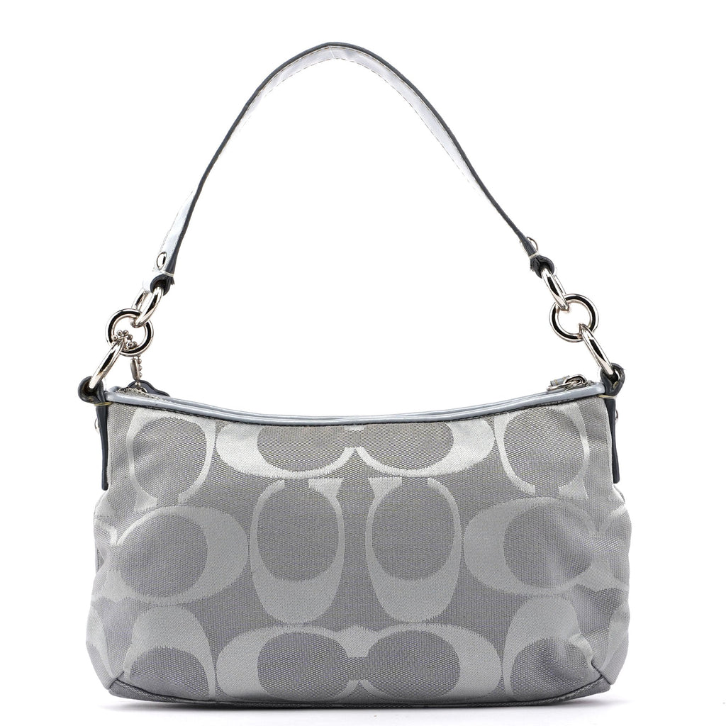 F17439 Pale Blue Signature C 2-Way Bag