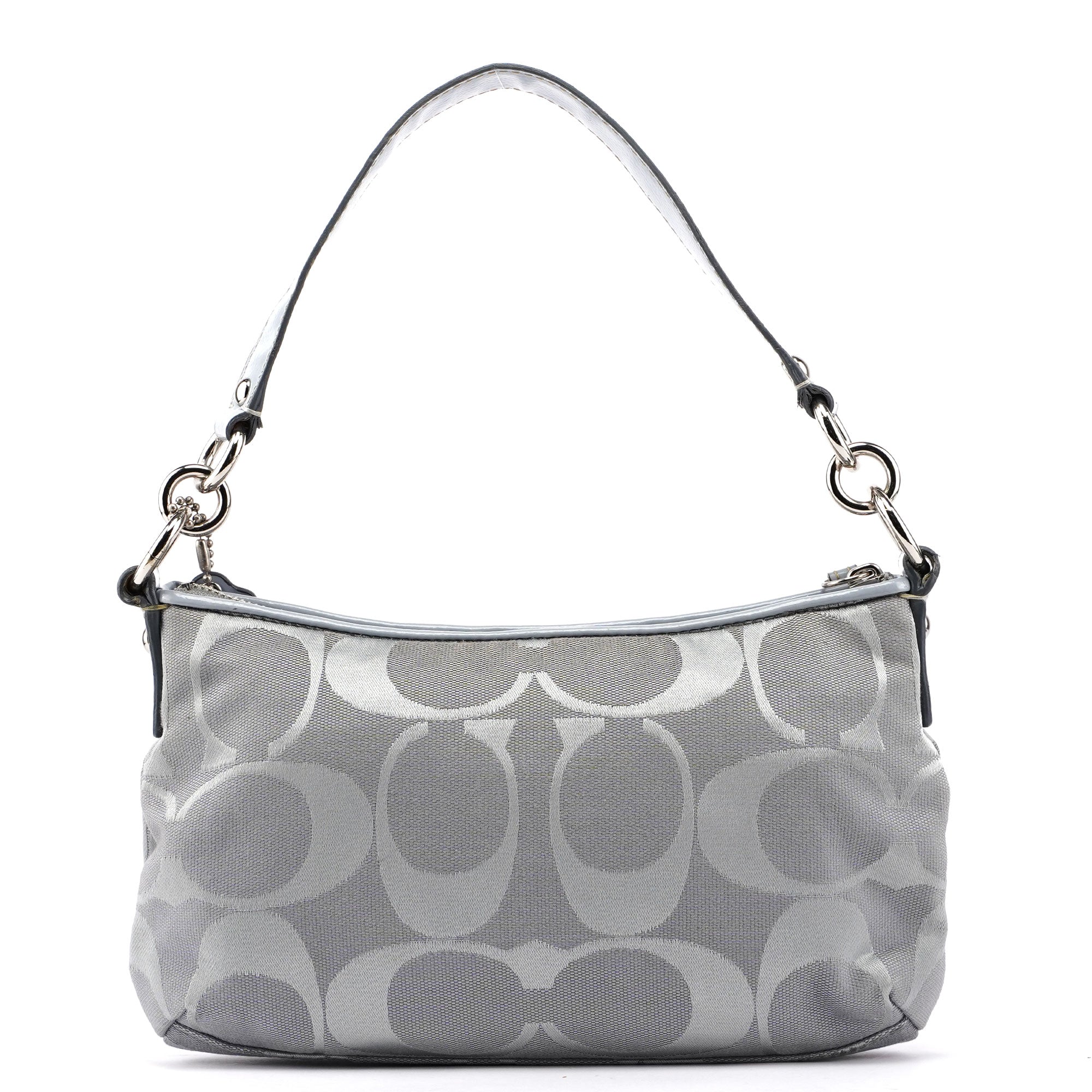 F17439 Pale Blue Signature C 2-Way Bag