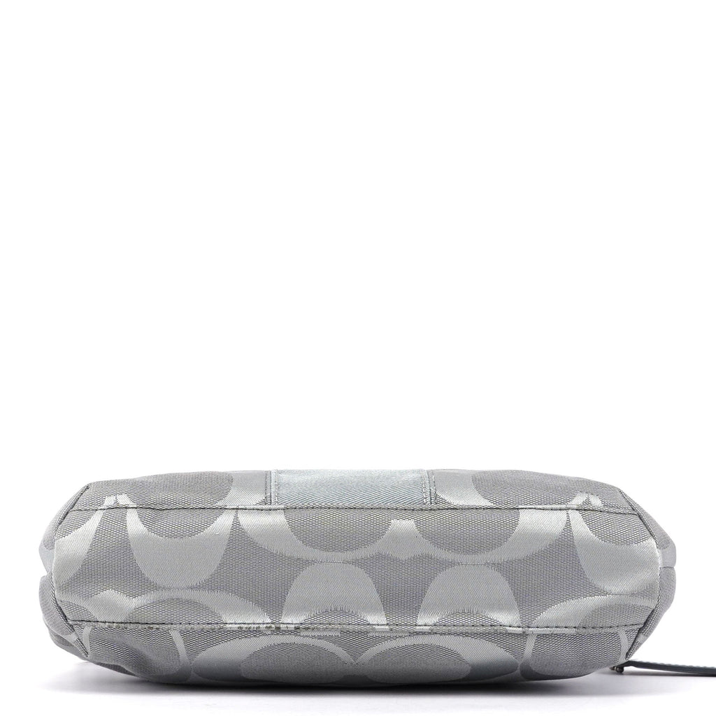 F17439 Pale Blue Signature C 2-Way Bag