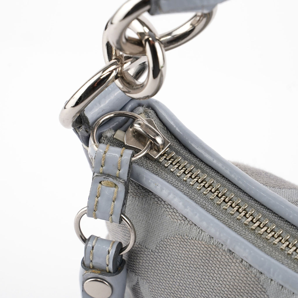 F17439 Pale Blue Signature C 2-Way Bag