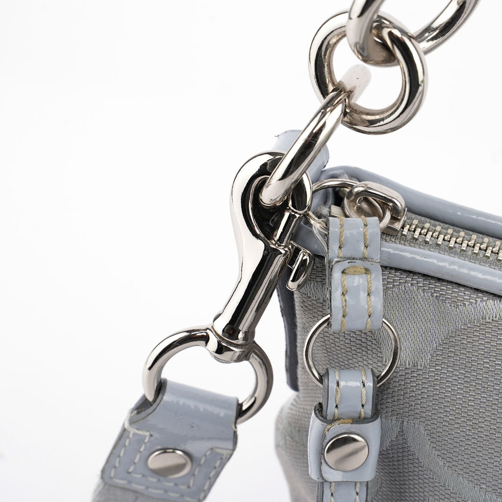 F17439 Pale Blue Signature C 2-Way Bag