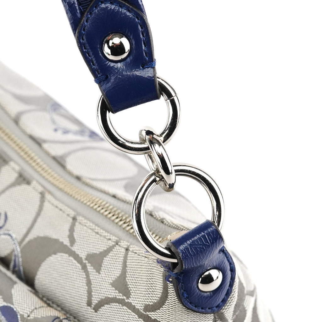 F18756 Grey Canvas Soho 2-Way Bag