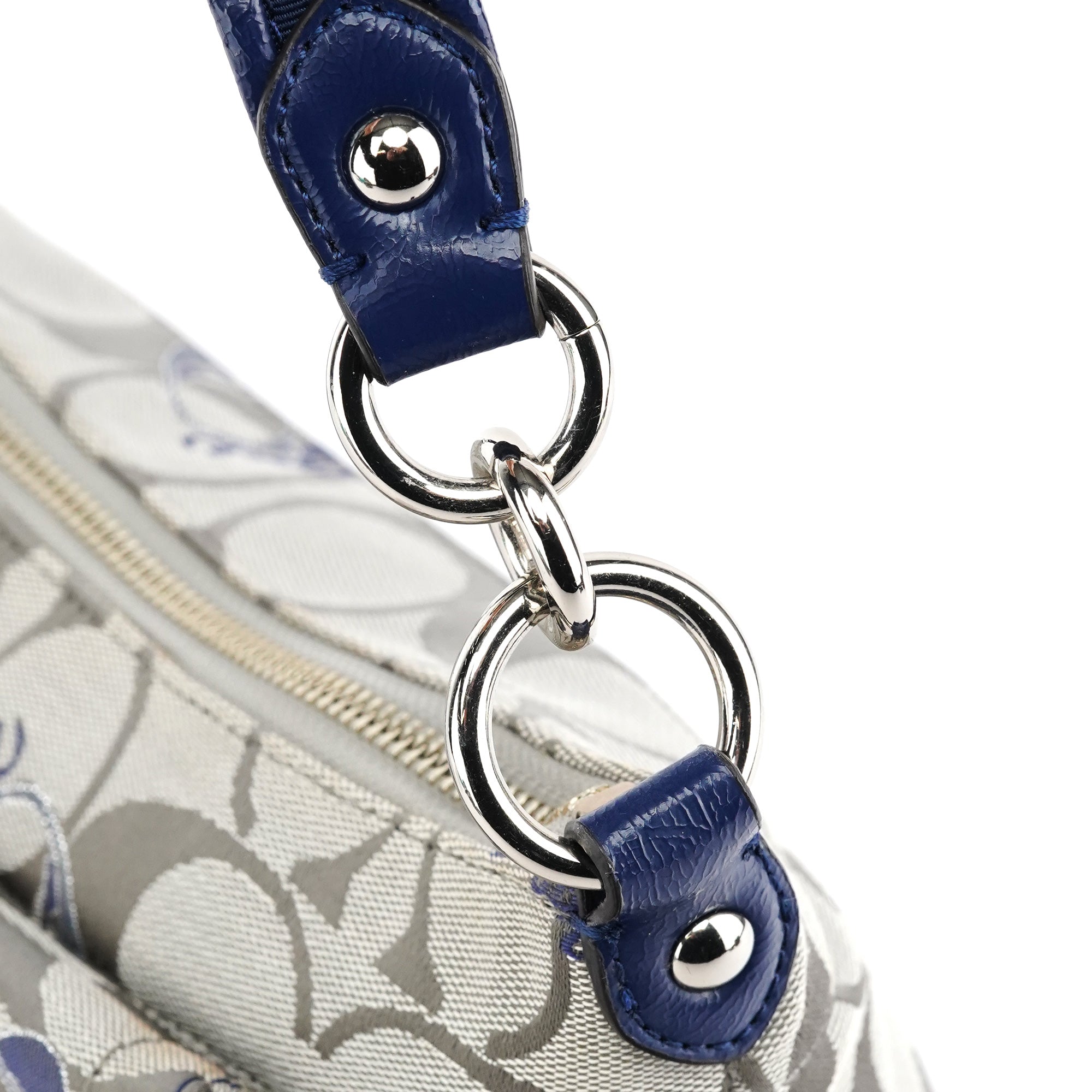 F18756 Grey Canvas Soho 2-Way Bag