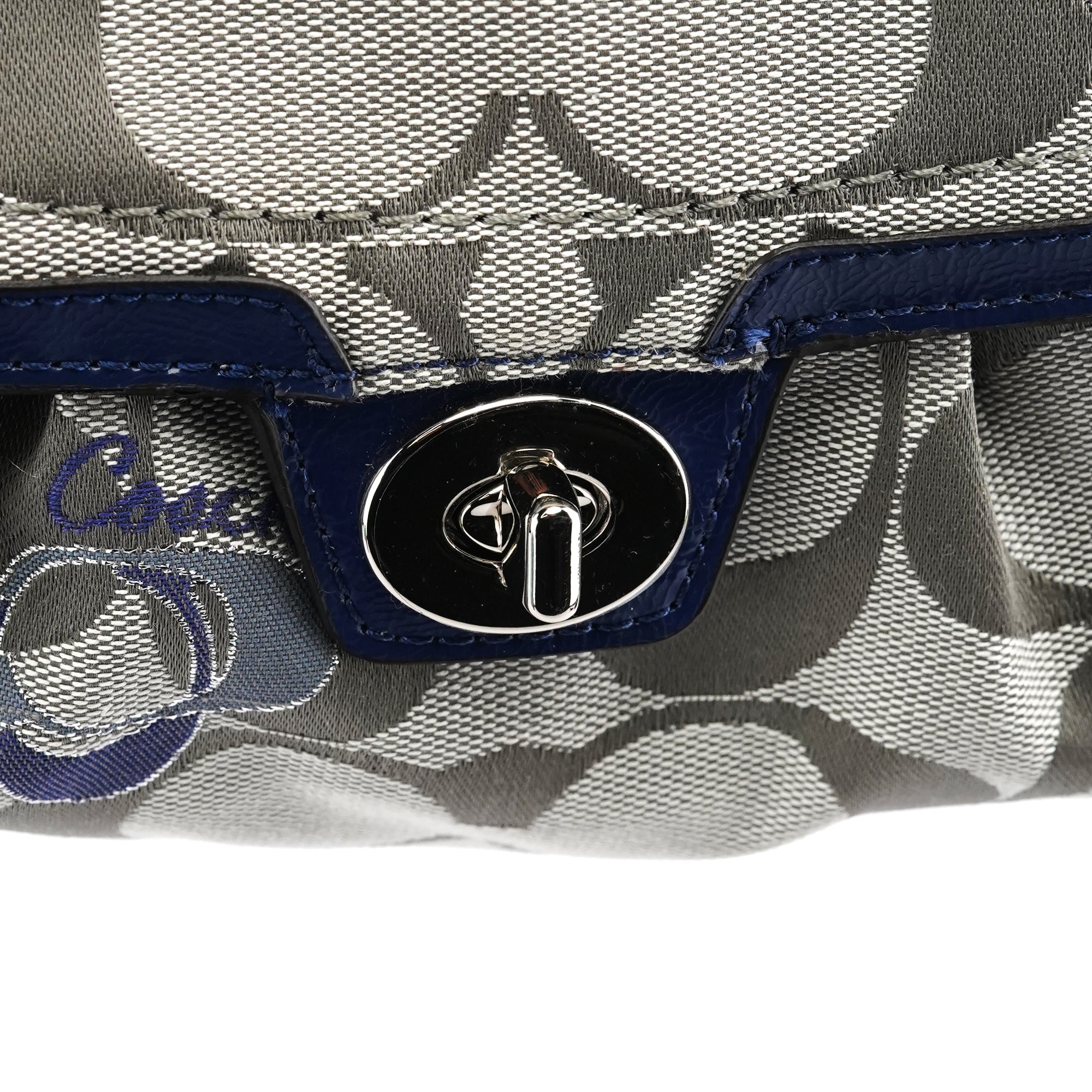 F18756 Grey Canvas Soho 2-Way Bag