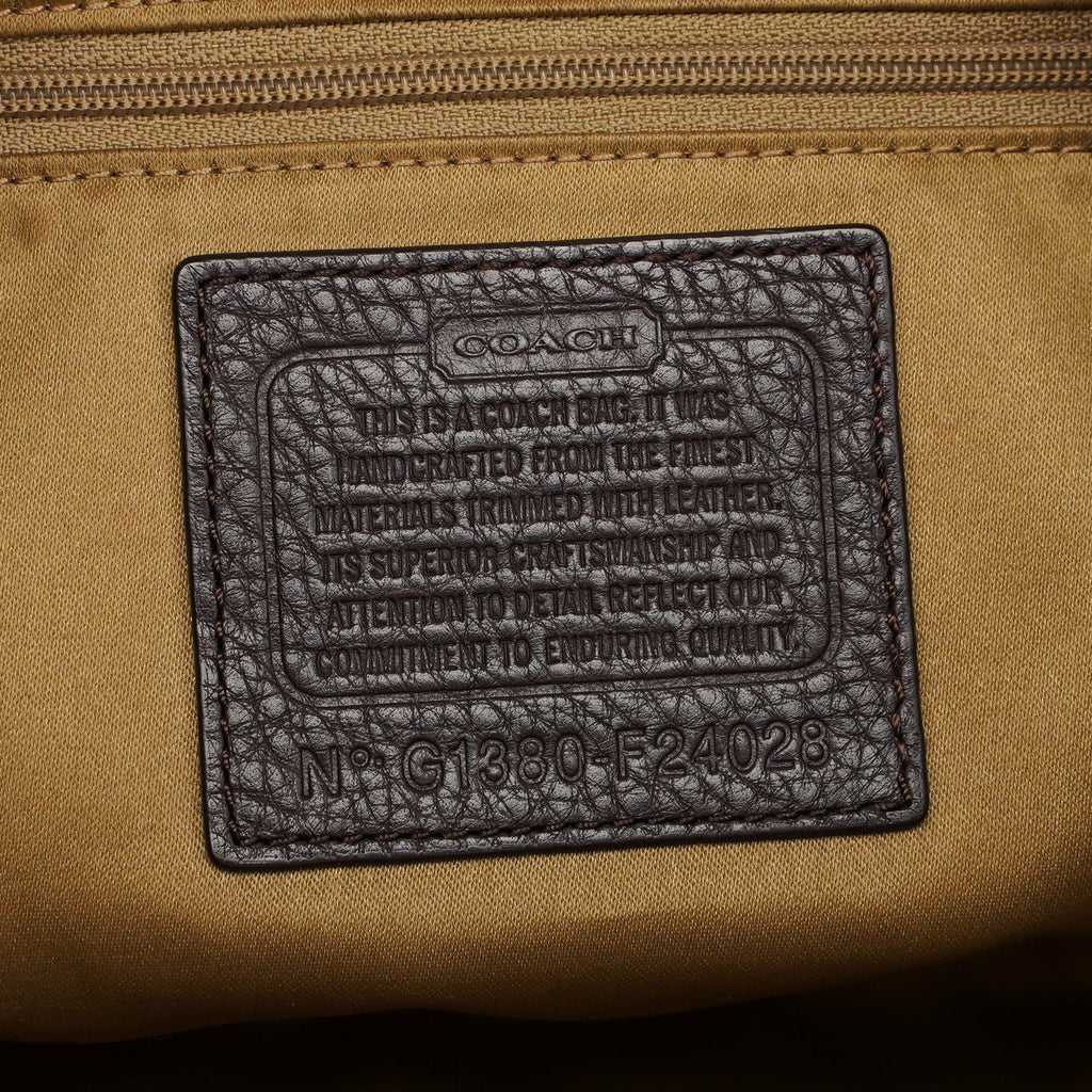 F24028 Beige Brown Signature C 2-Way Shoulder Bag