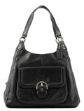 F24686 Black Leather Soho Shoulder Bag