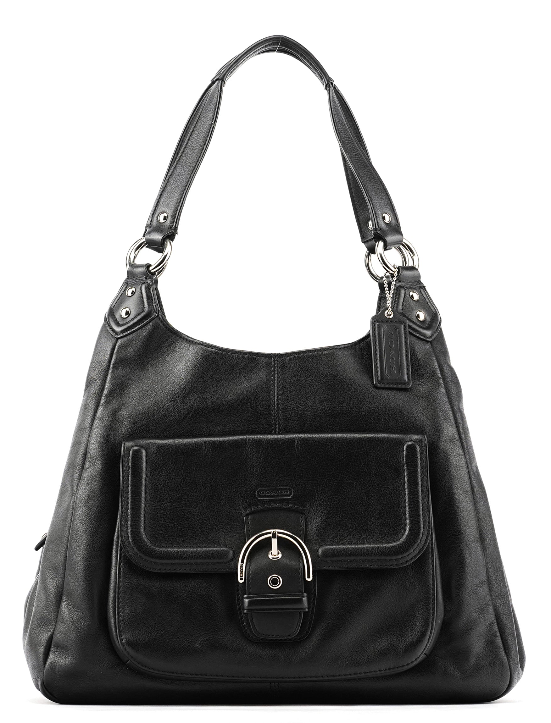 F24686 Black Leather Soho Shoulder Bag