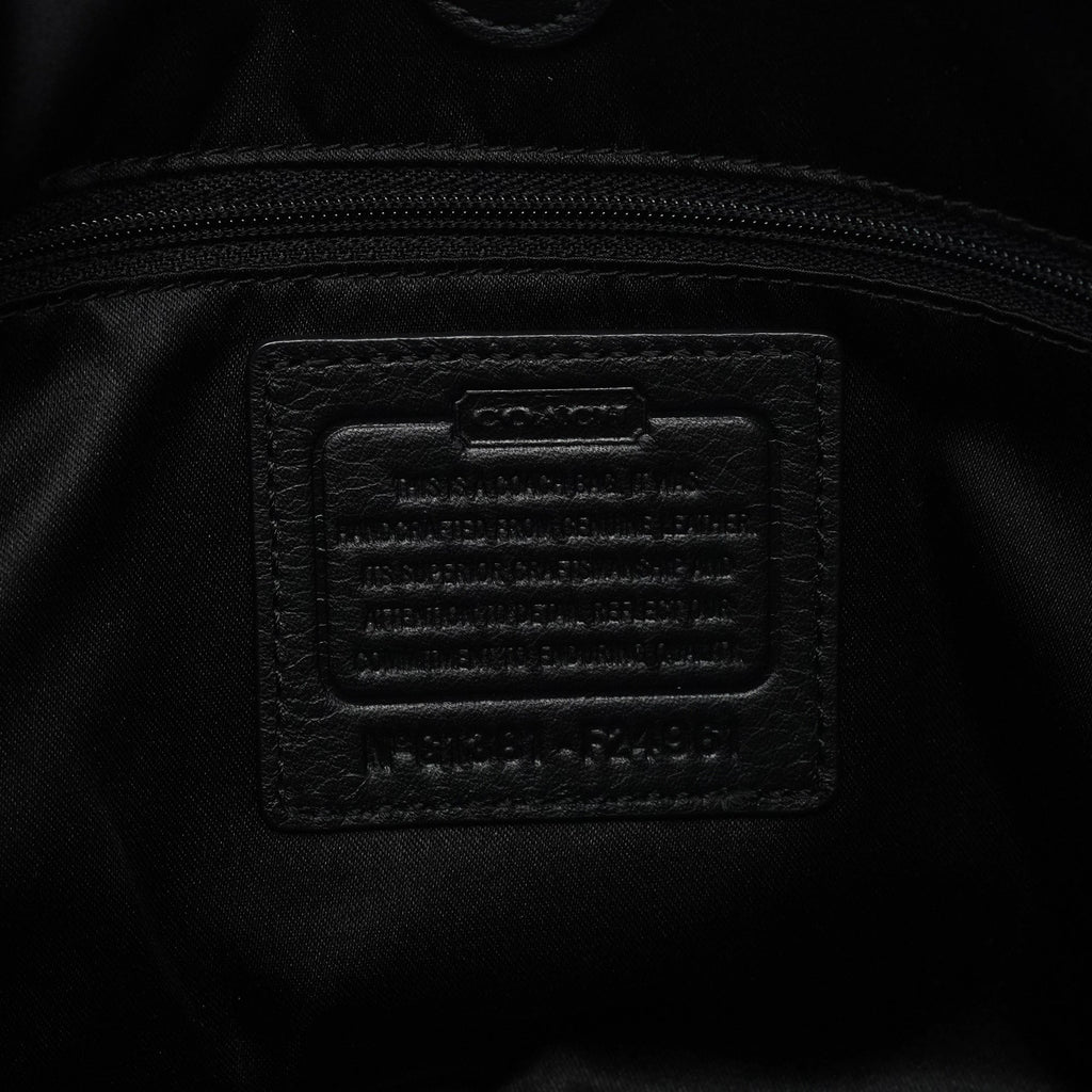 F24961 Black Leather Soho Tote Bag