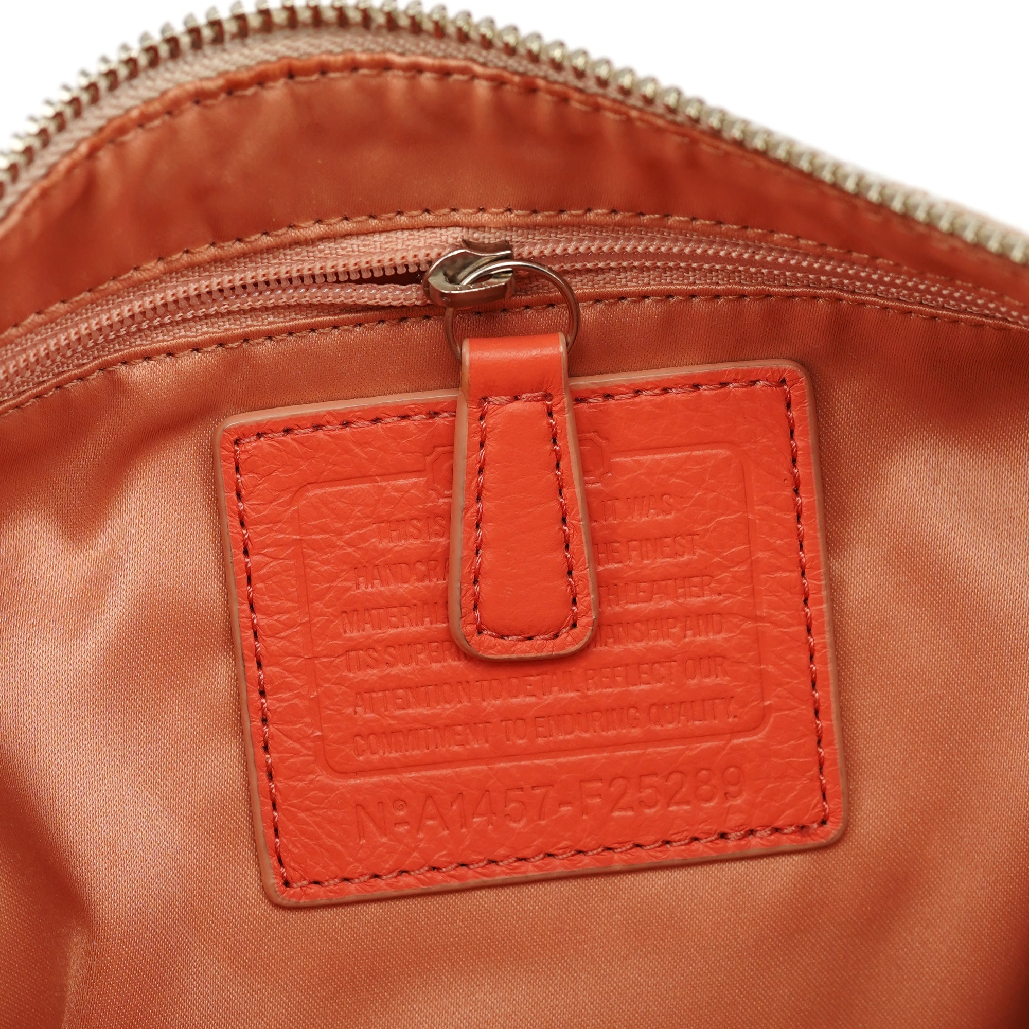 F25289 Beige Leather Soho 2-Way Bag