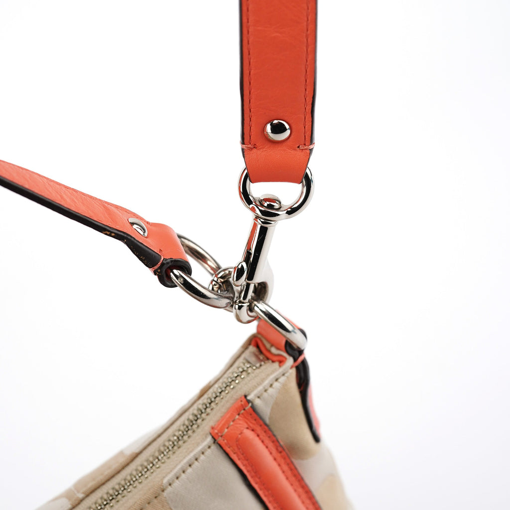 F25289 Beige Leather Soho 2-Way Bag