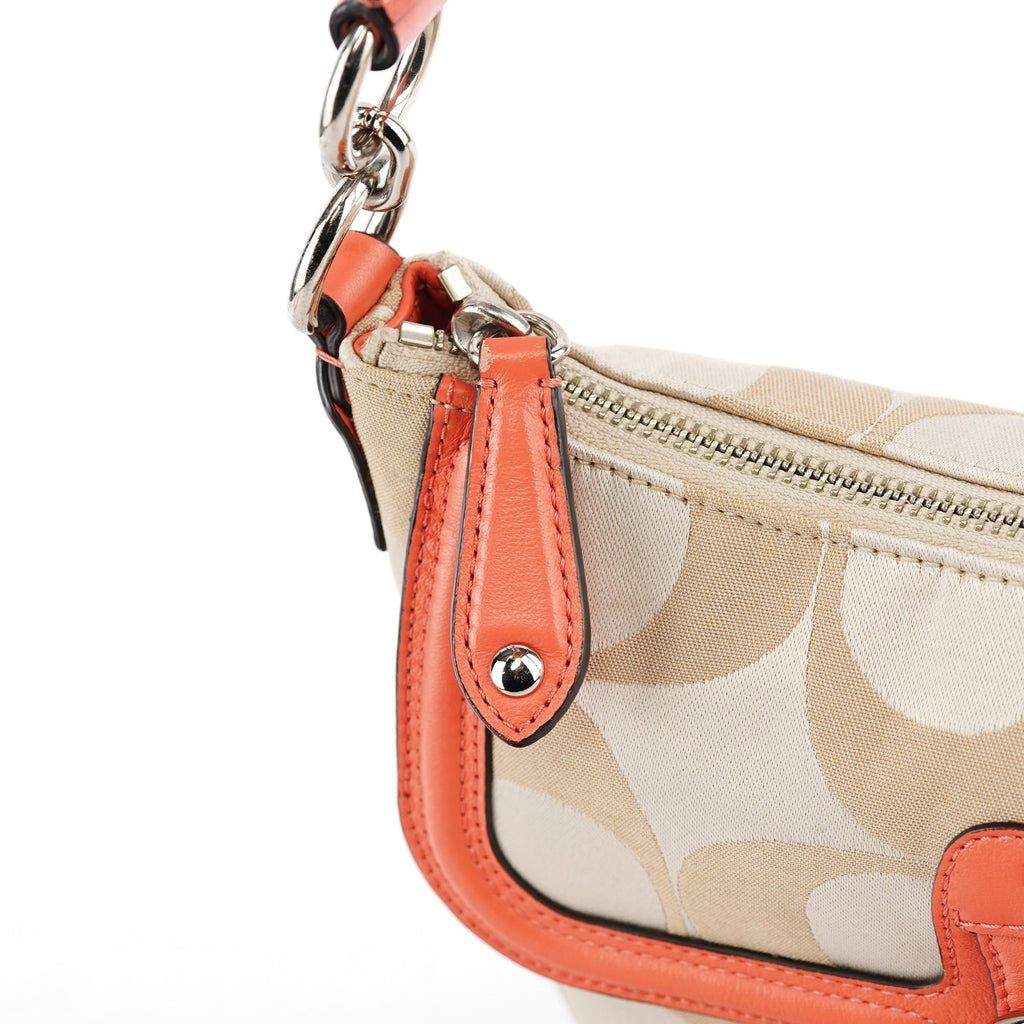 F25289 Beige Leather Soho 2-Way Bag