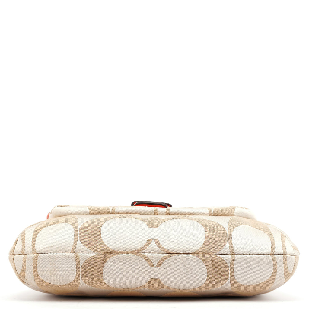 F25289 Beige Leather Soho 2-Way Bag