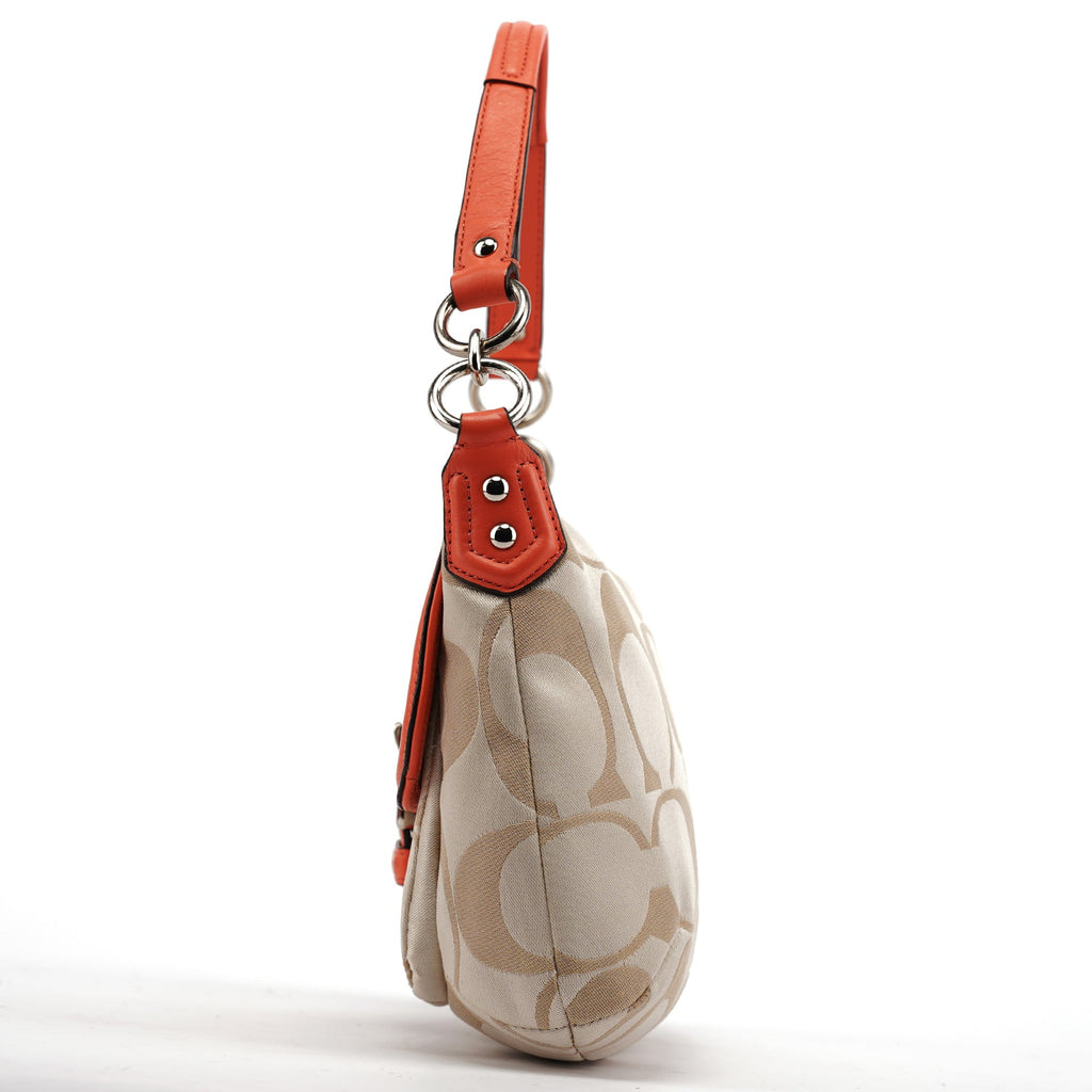 F25289 Beige Leather Soho 2-Way Bag