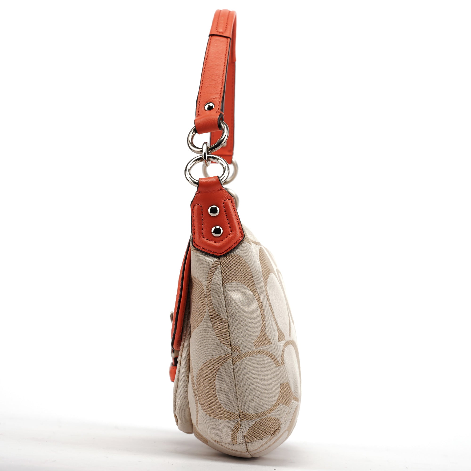 F25289 Beige Leather Soho 2-Way Bag