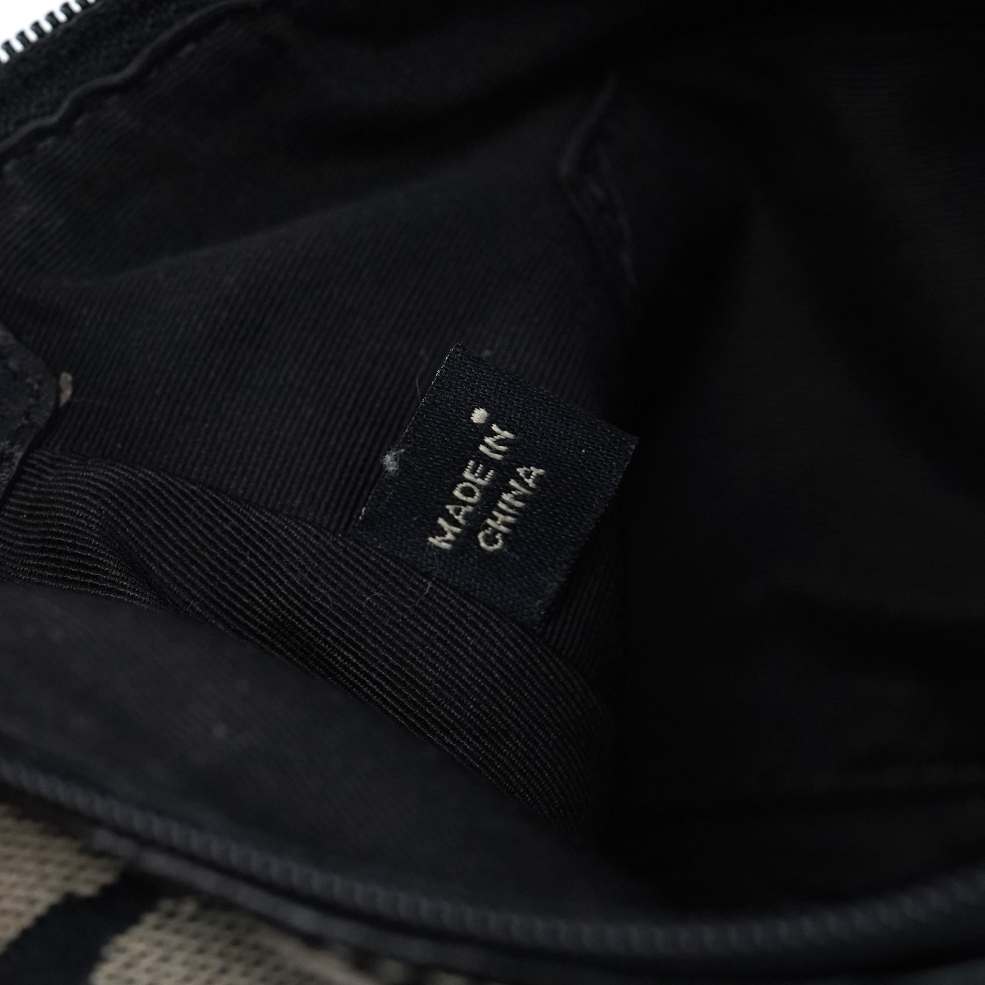Grey Signature C Demi Shoulder Bag