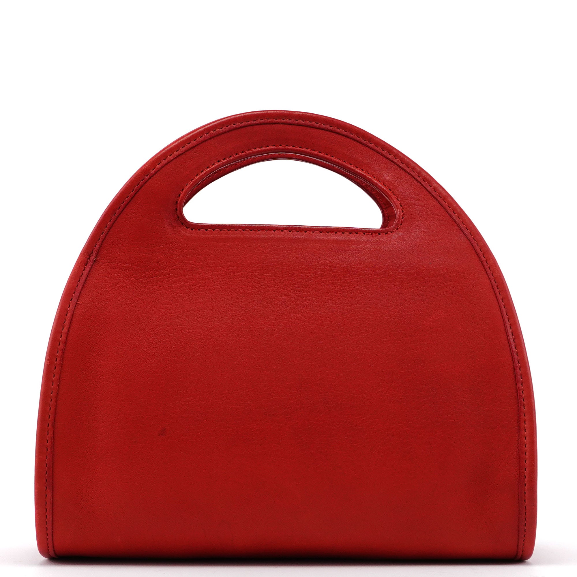 Red Leather Ergo 2-Way Bag