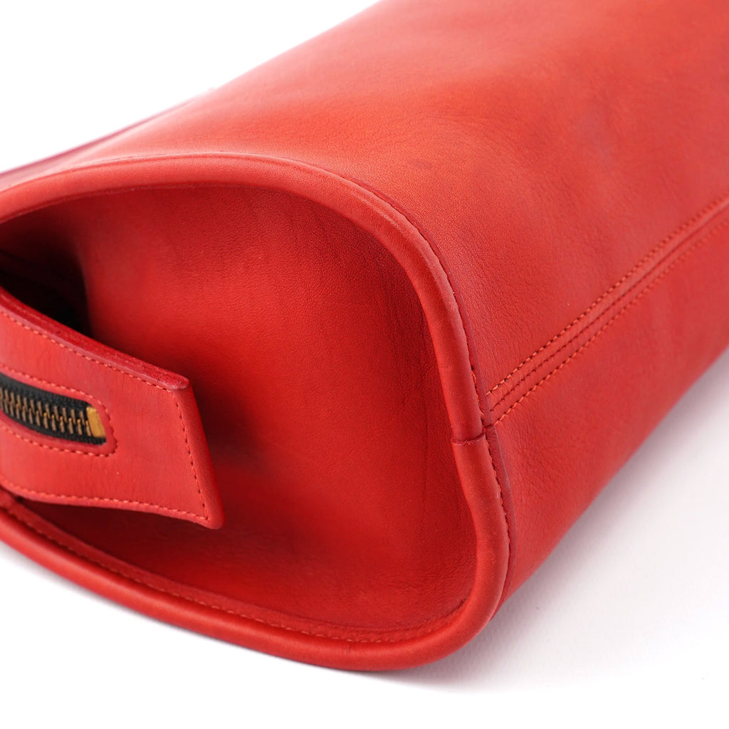 Red Leather Ergo 2-Way Bag