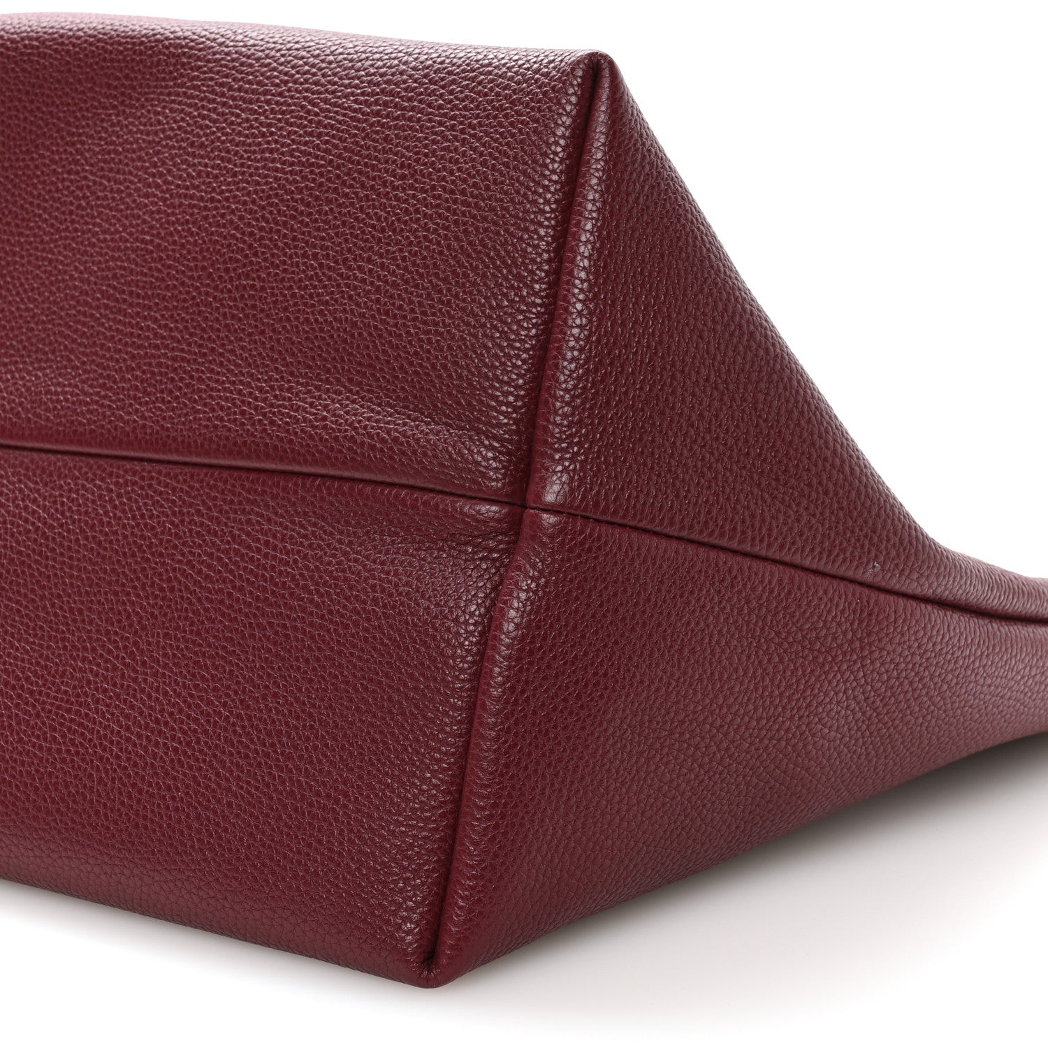 Grained Calfskin Monogram Large Totissima Reversible Tote Rosso Ancora